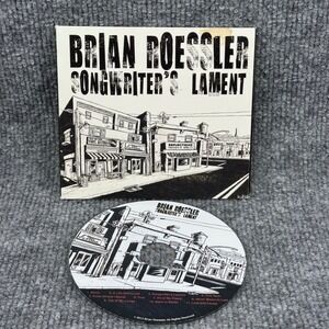 Brian Roessler Songwriter's Lament CD 2015 Indie Folk Acoustic Rock 845121082876